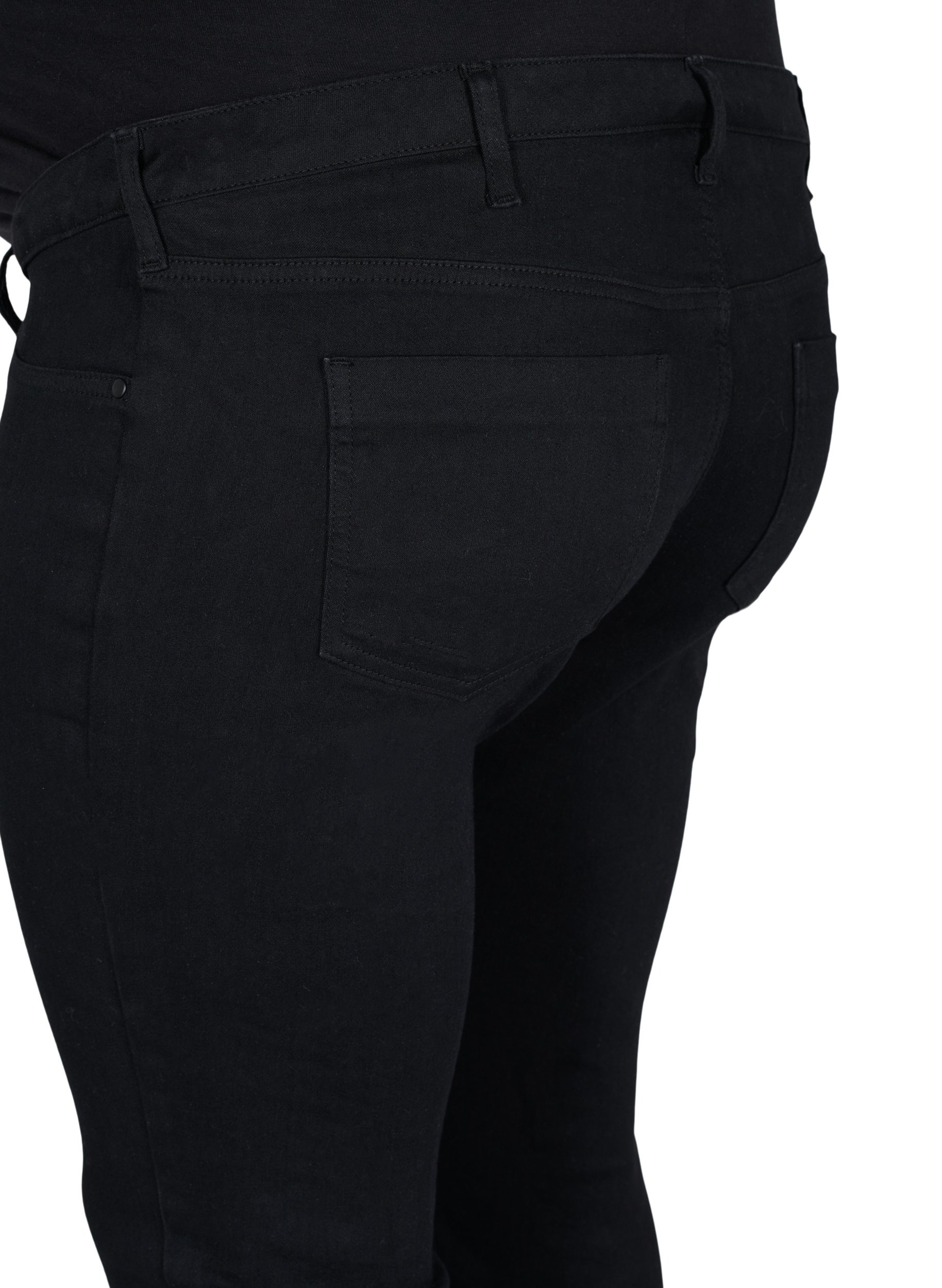 Maternity jeggings in a cotton blend 