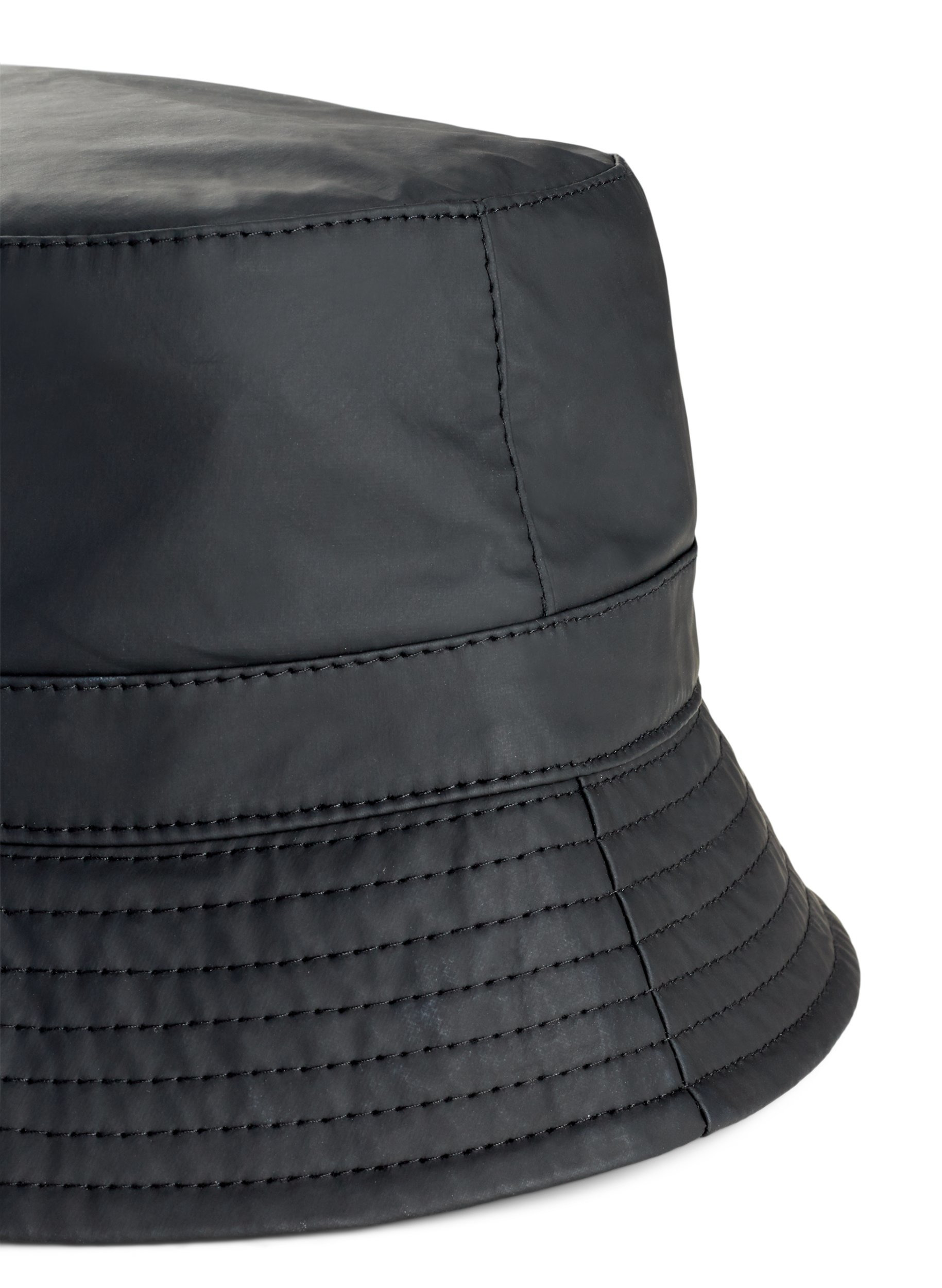 Solid-coloured rain hat - Black 