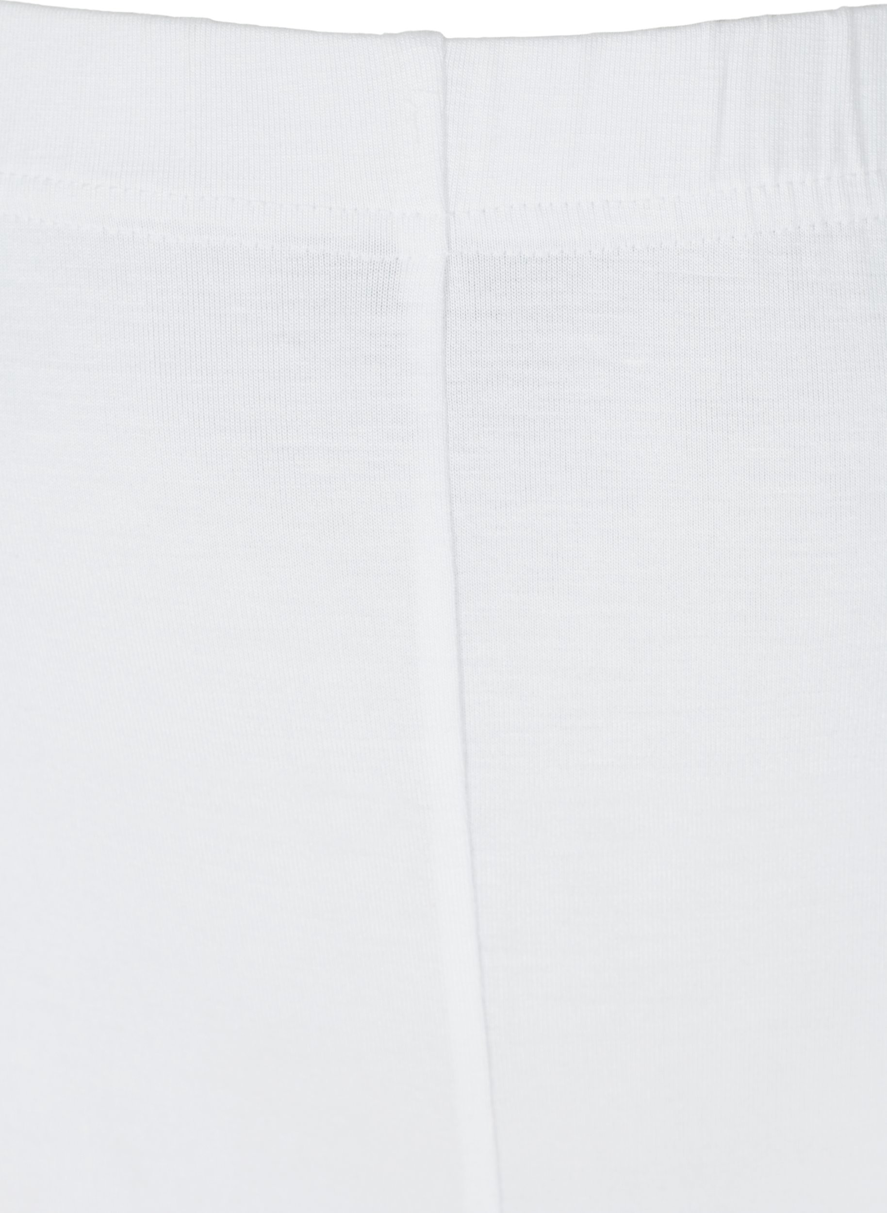 3/4 length basic leggings, Bright White, Packshot image number 2
