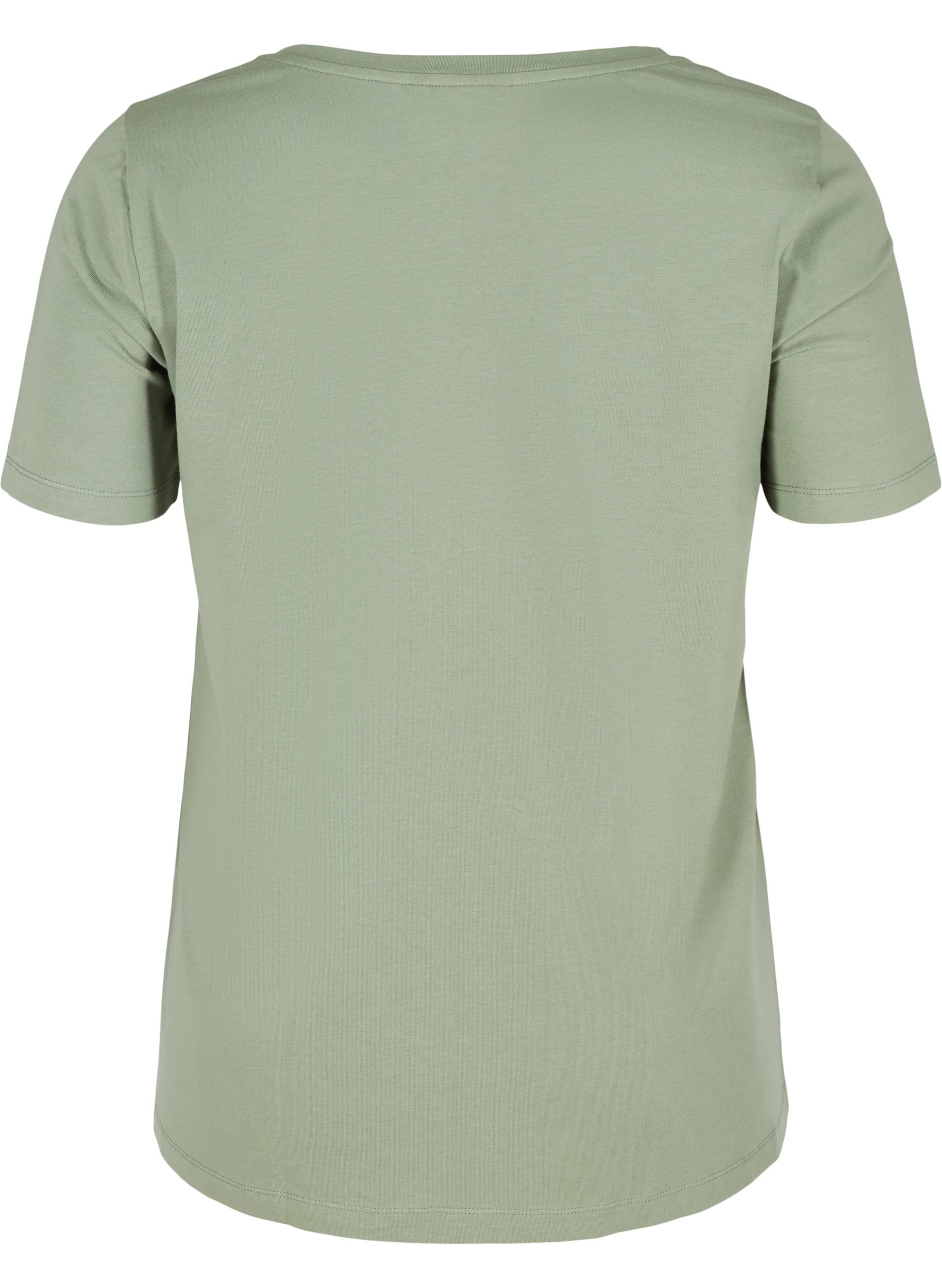 Basic t-shirt, Agave Green, Packshot image number 1