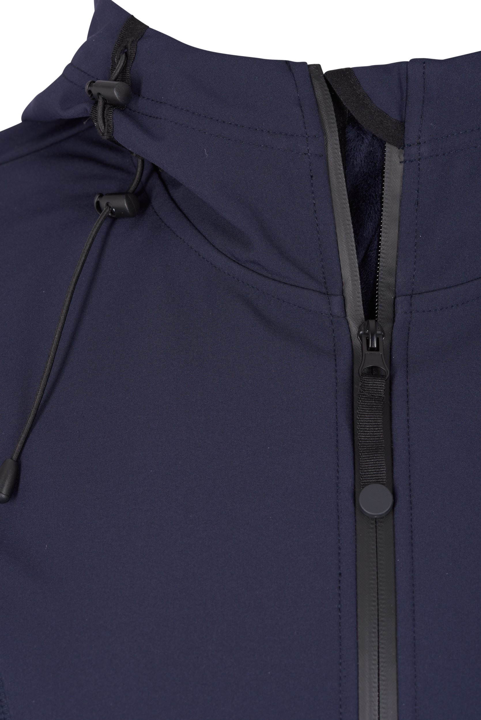 half zip softshell jacket