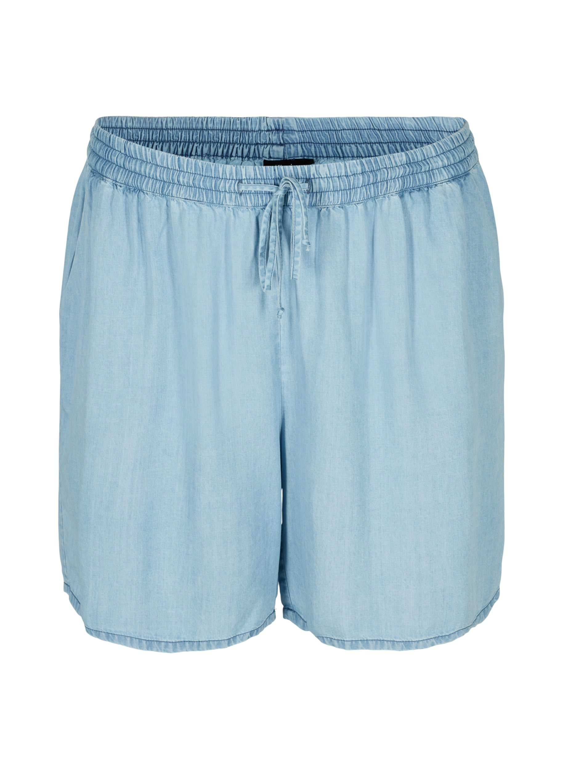 Loose shorts with drawstring and 