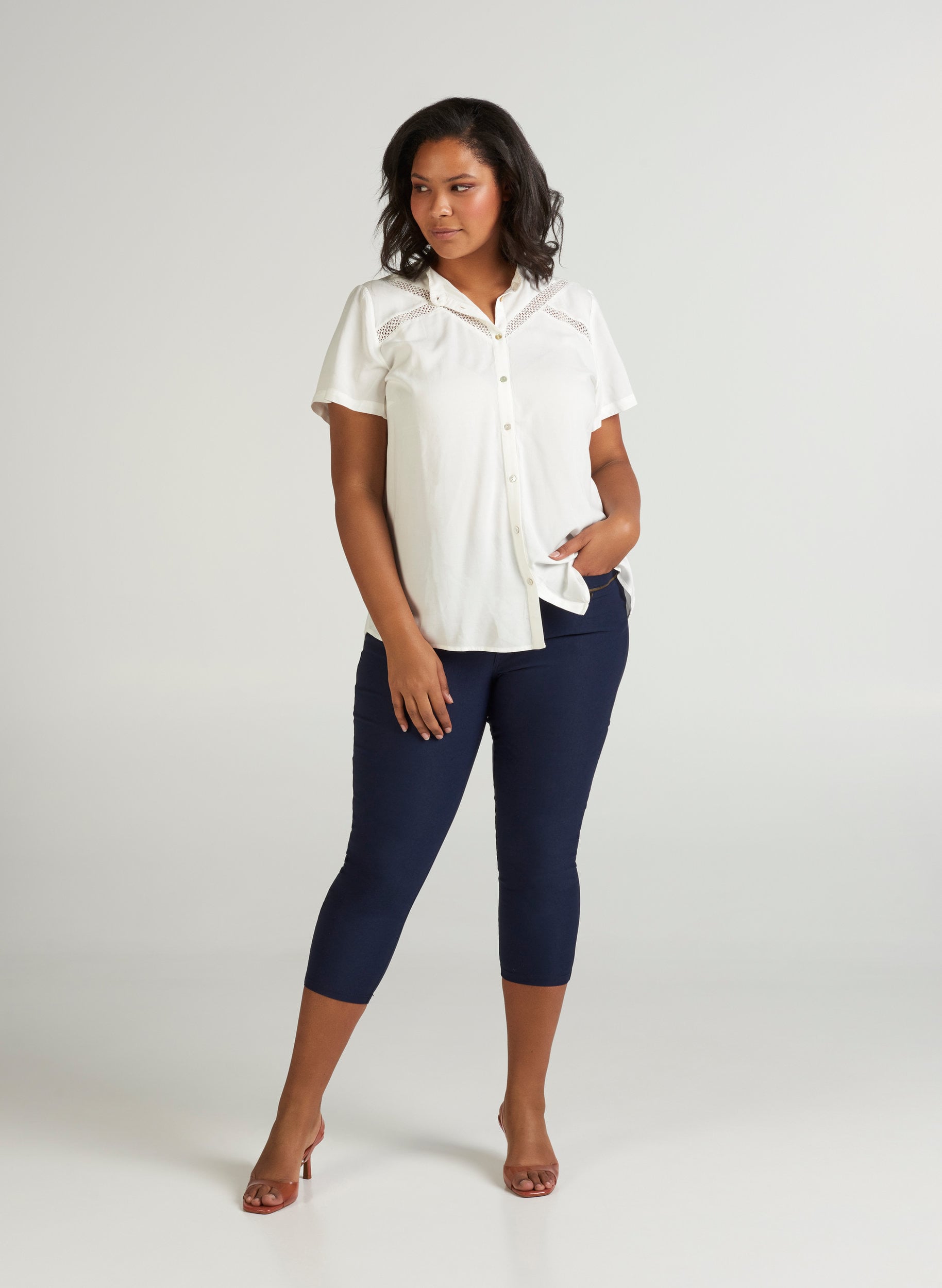3/4 trousers - Blue - Sz. 42-60 