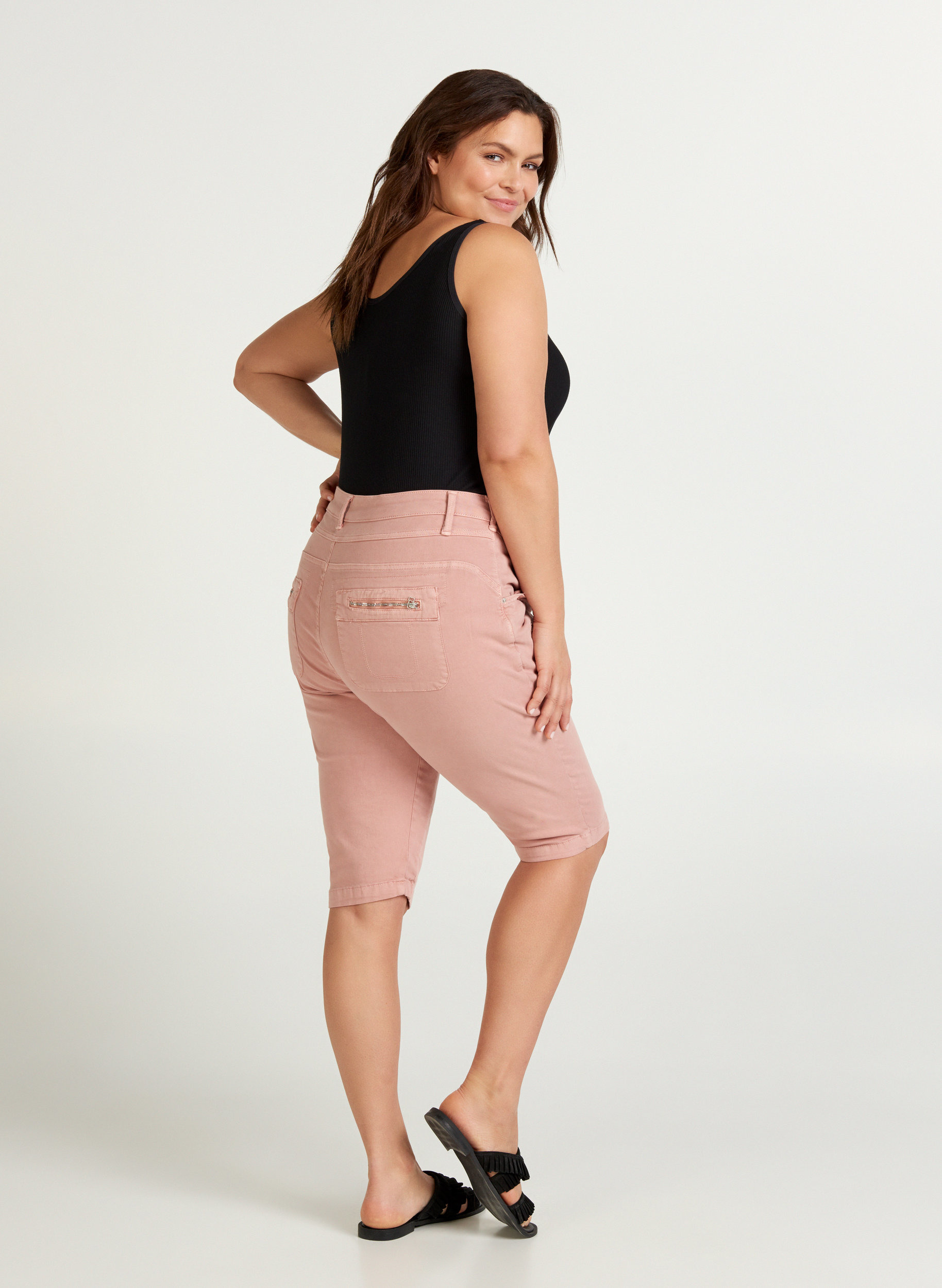 Pedal pushers - Rose - Sz. 42-60 