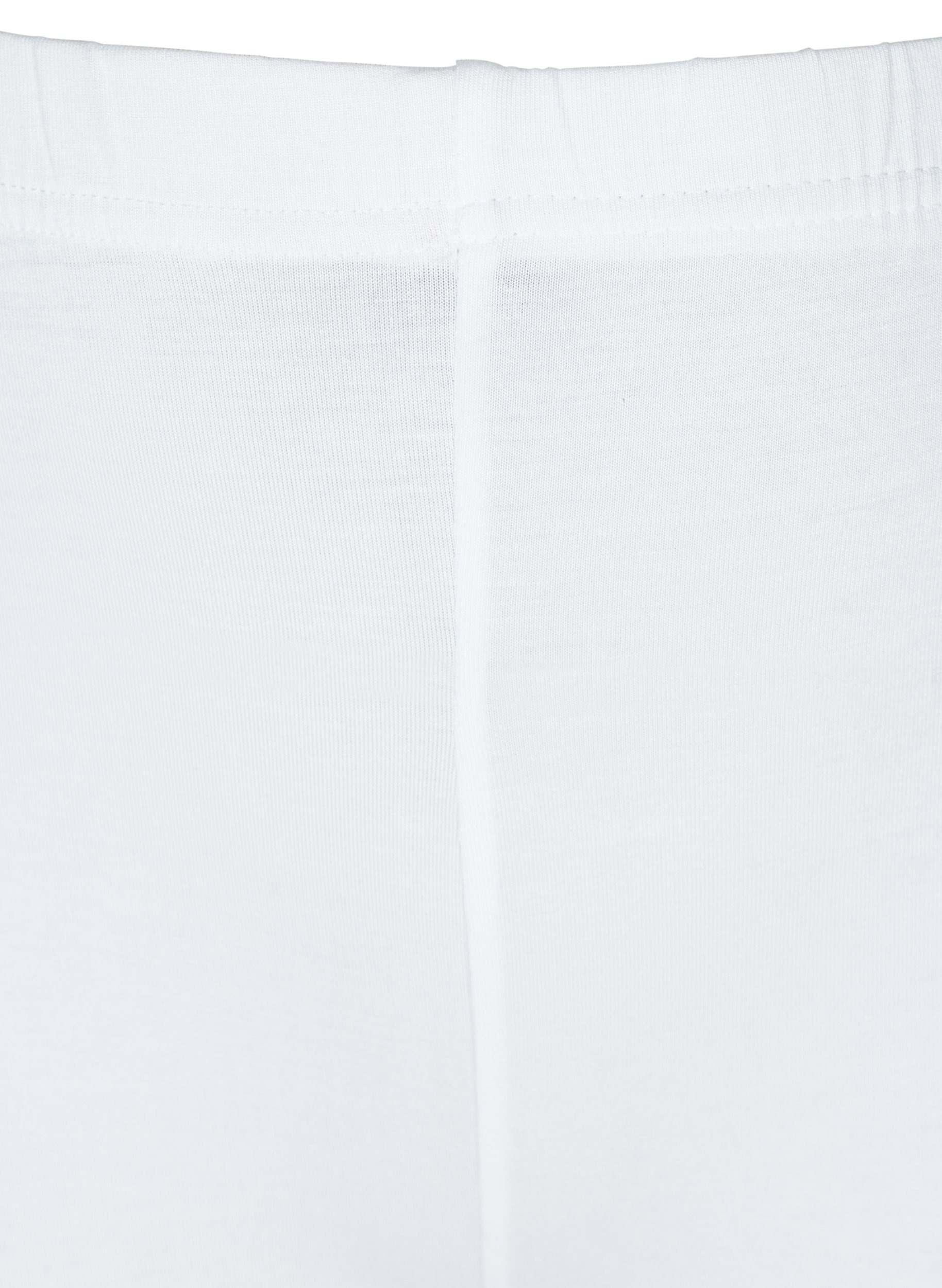 Cycling shorts with a lace trim, Bright White, Packshot image number 2