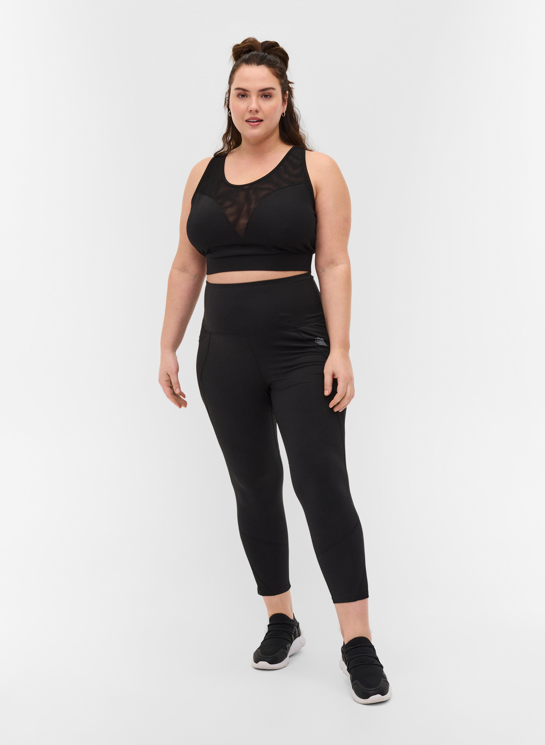 Sports leggings with side pocket and 7 