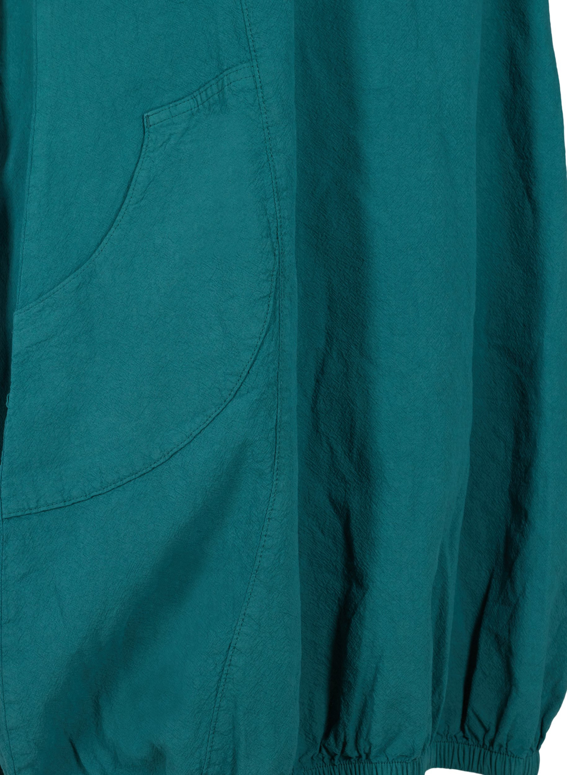Short-sleeved cotton dress, Pacific, Packshot image number 3