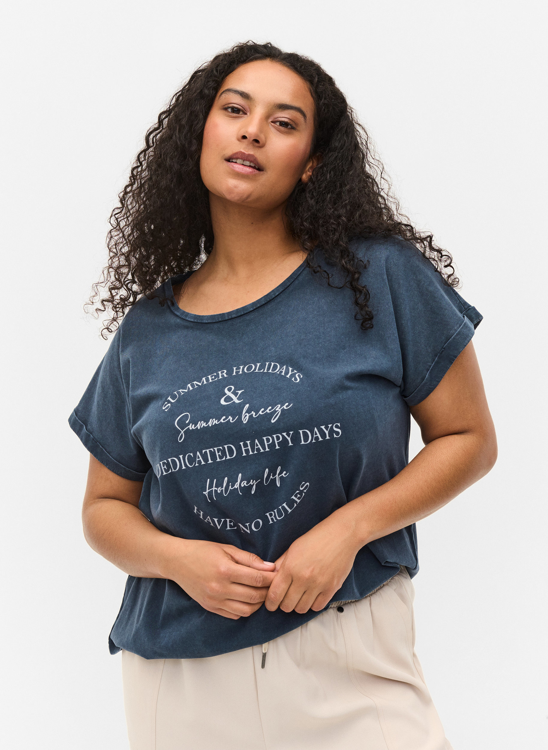 Organic cotton t-shirt with print 