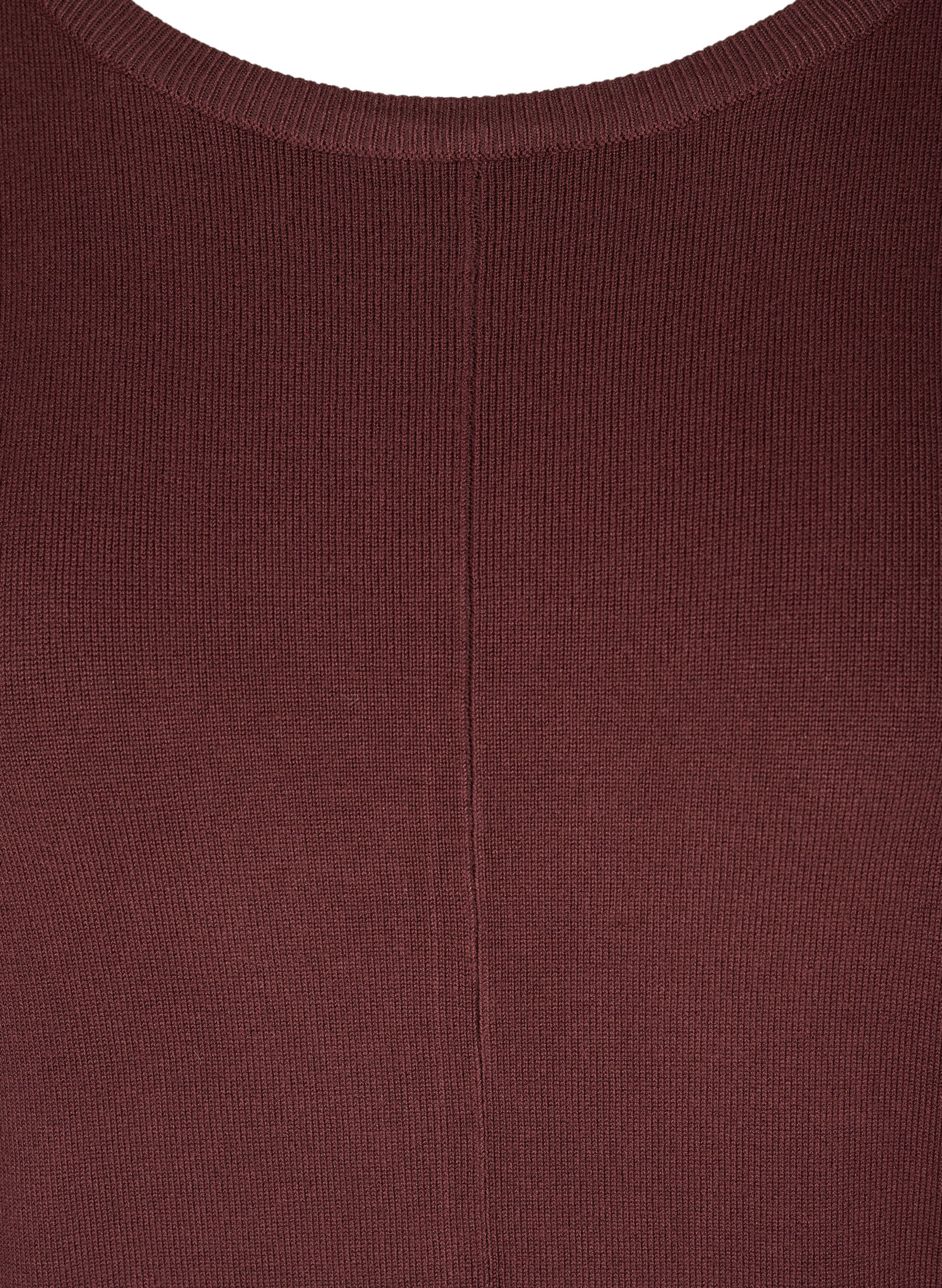 Knitted jumper, Bitter Chocolate, Packshot image number 2