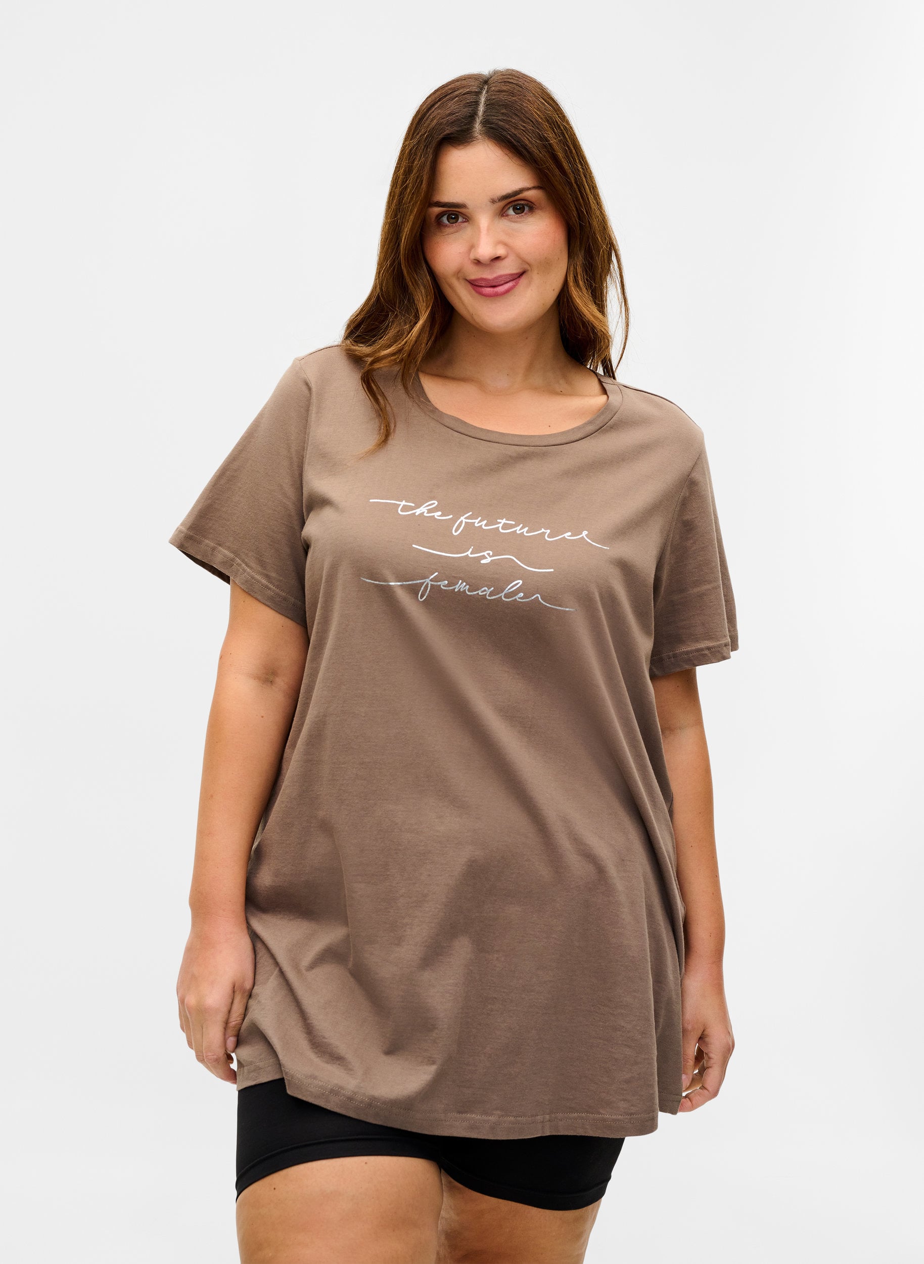 Oversize sleep T-shirt in organic 
