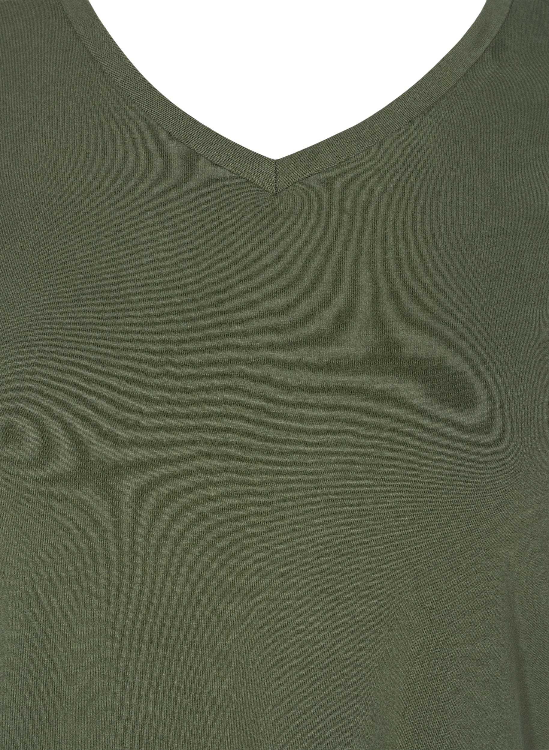 Basic t-shirt, Thyme, Packshot image number 2
