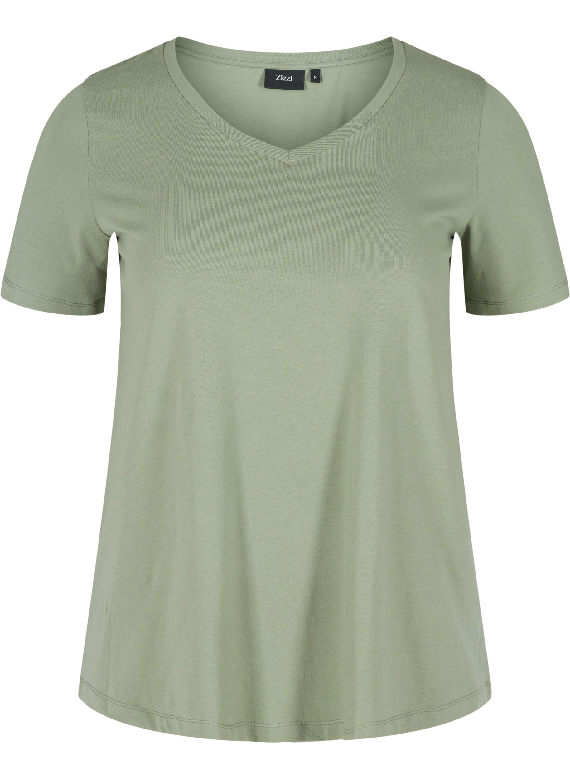 Basic t-shirt, Agave Green, Packshot image number 0