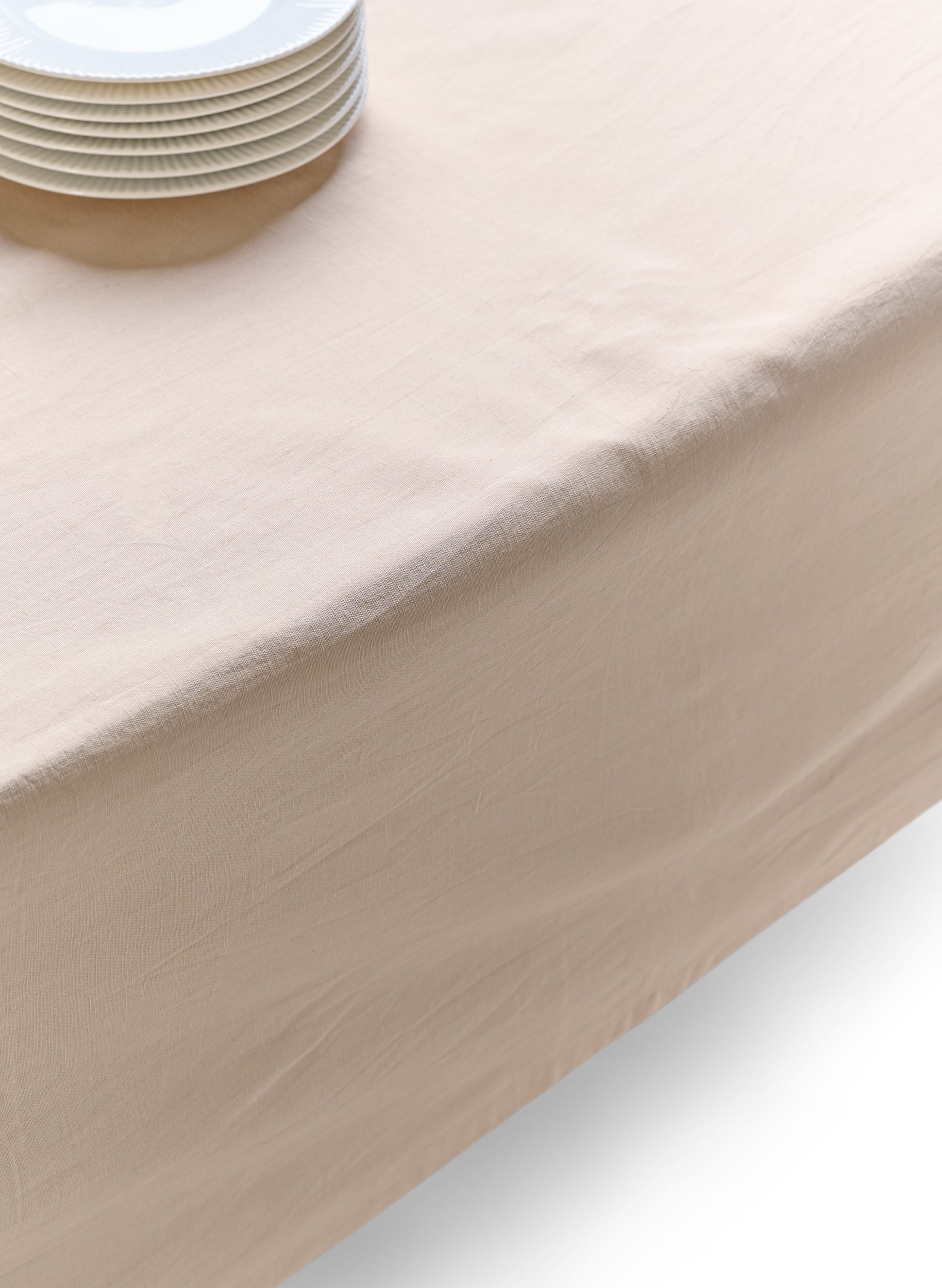 Cotton tablecloth, Oxford Tan, Packshot image number 2