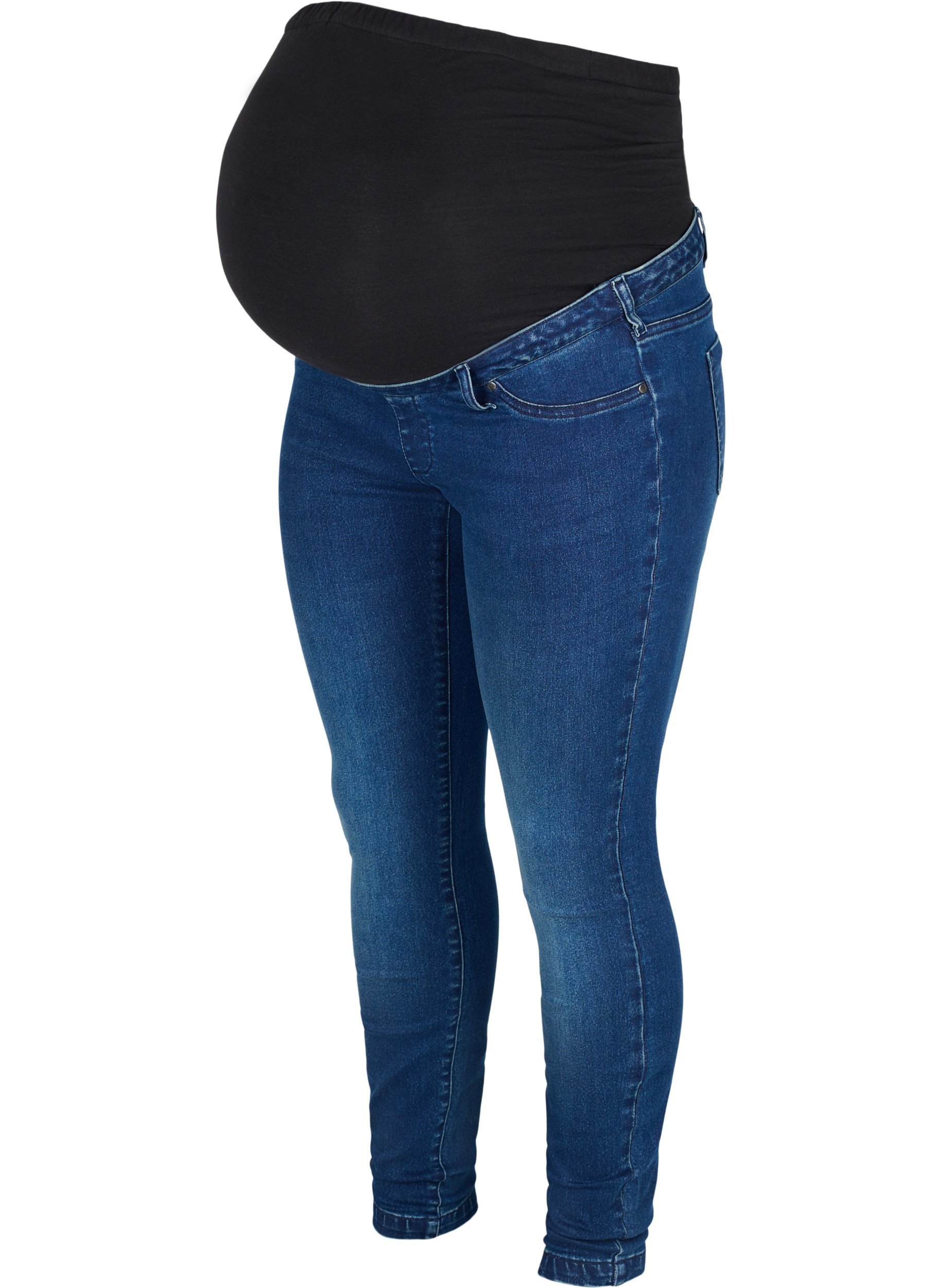 Maternity jeggings in a cotton blend 