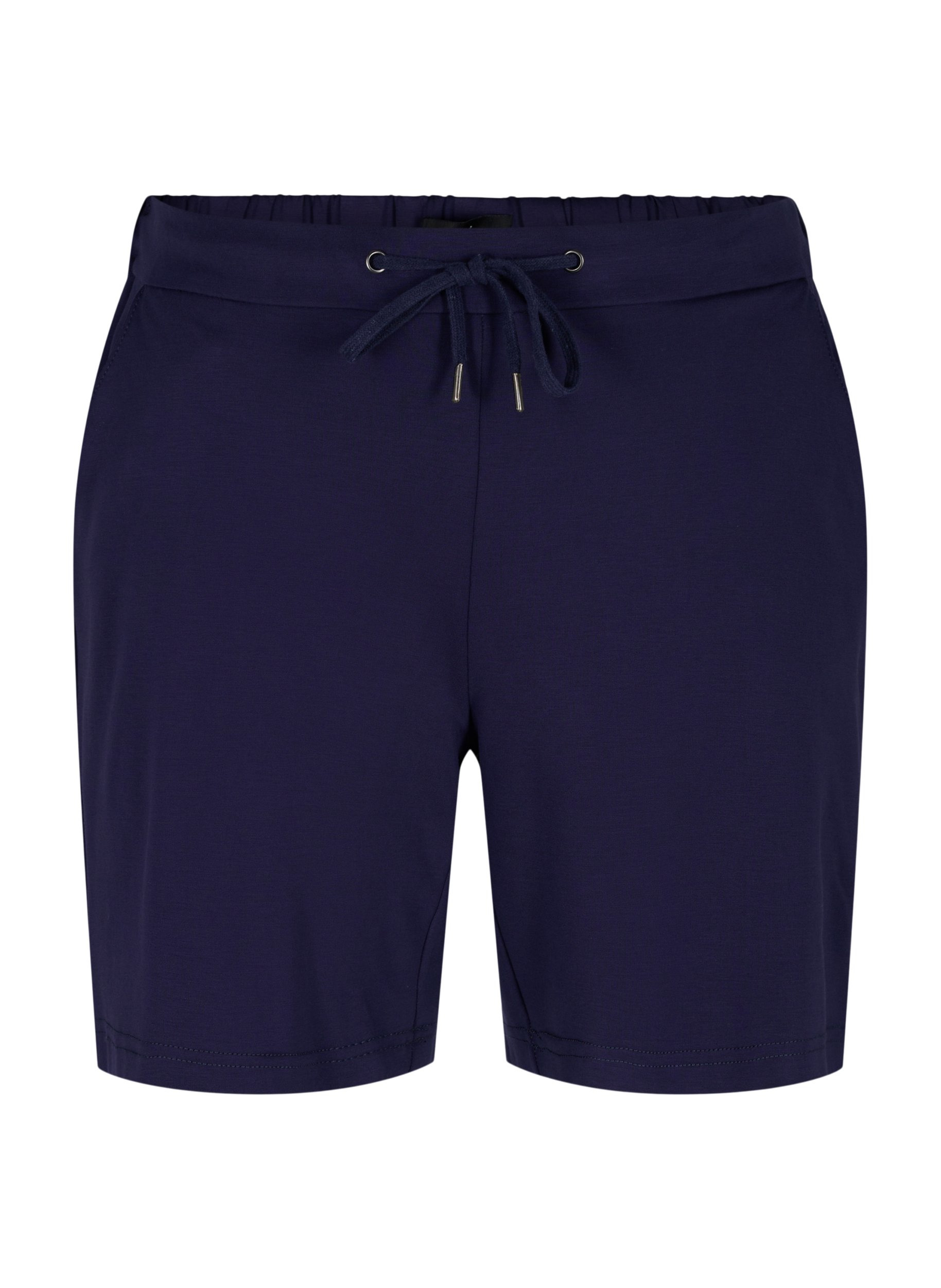 Loose shorts with drawstring and 
