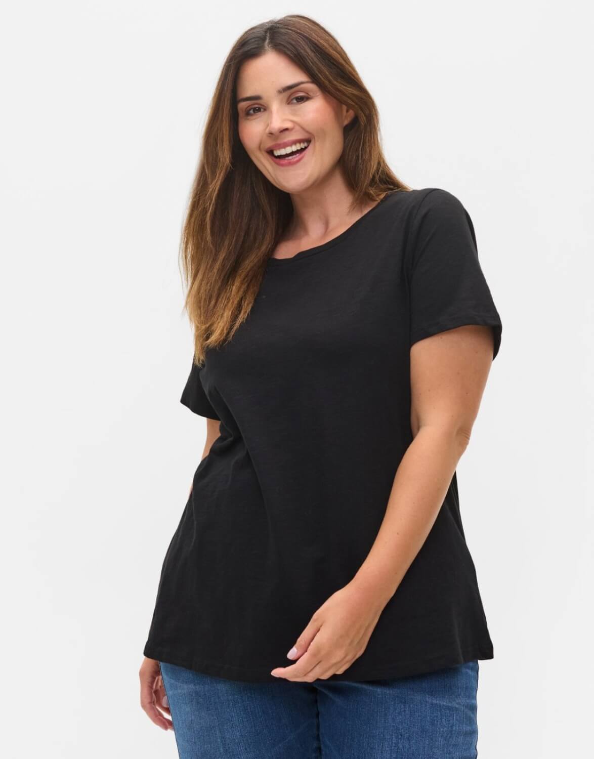 Women's Plus size Basic T-shirts 