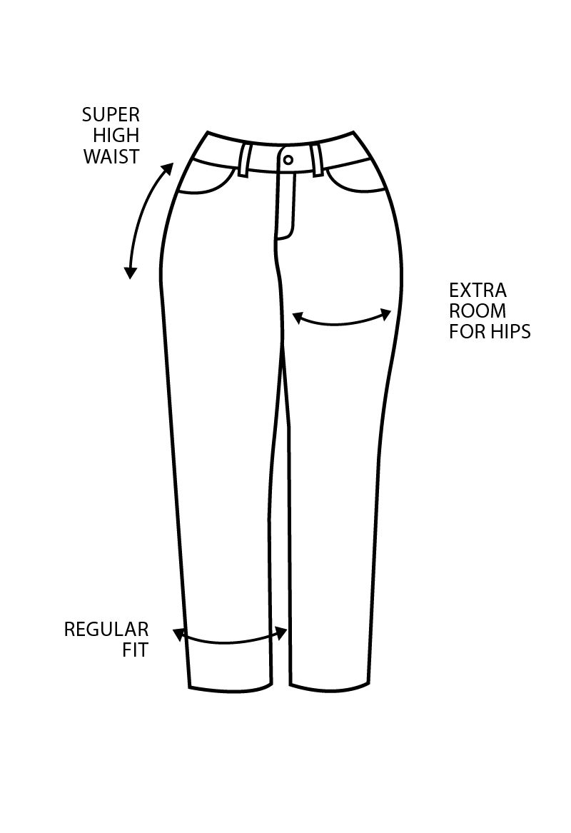 Megan Jeans Regular fit Jeans Guide Zizzifashion