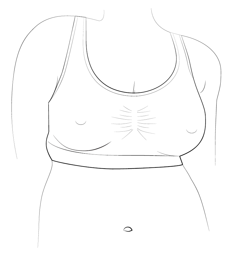 Seamless bras