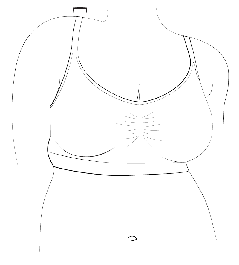 Seamless bras